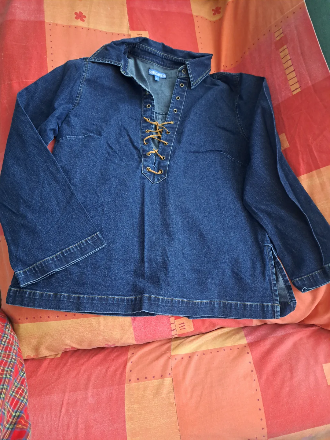 Substanzia Denim Shirt - Size Small thumbnail