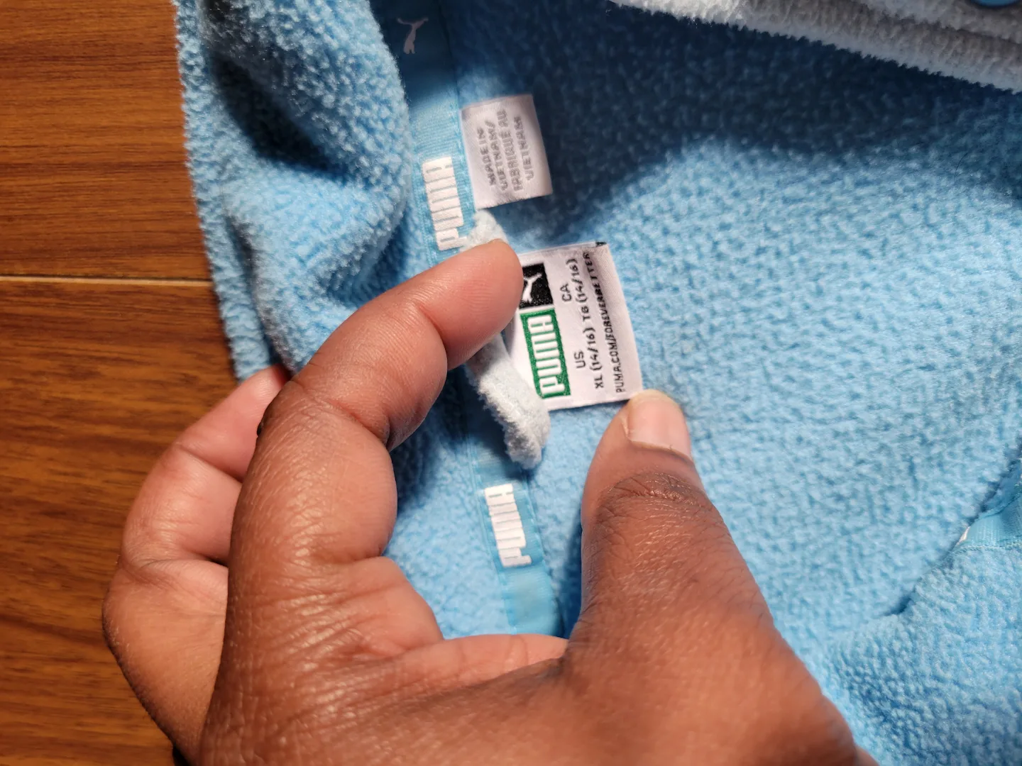 Puma kids Fleece Pullover - Size XL image indicator(2)