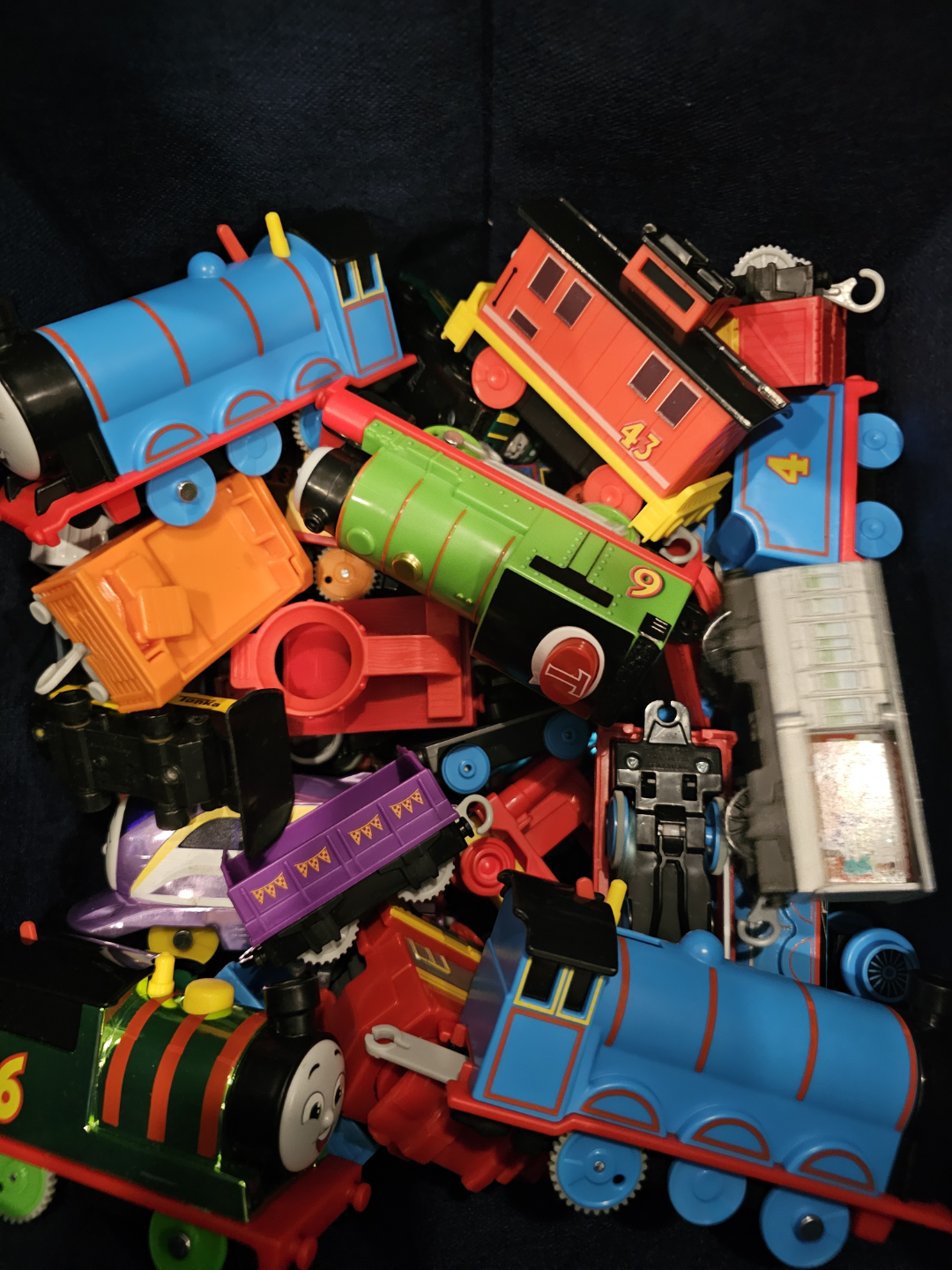 Bulk Lot of Thomas & Friends Trackmaster Engines and Cars