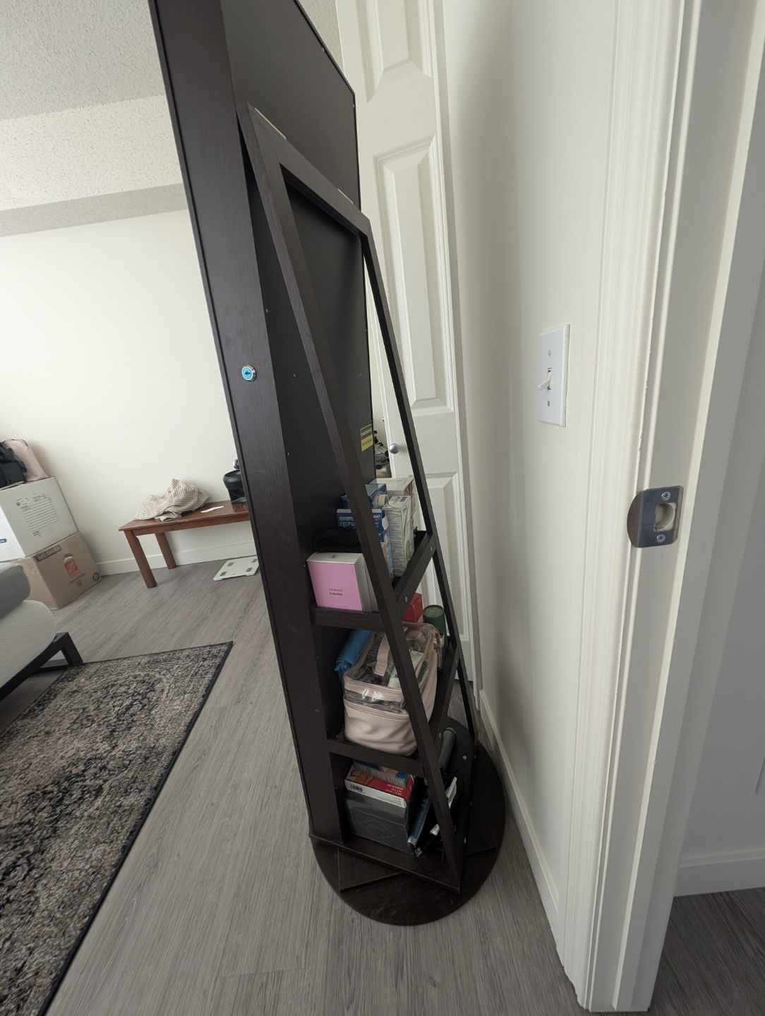 Full-Length Mirrored Jewellery Armoire