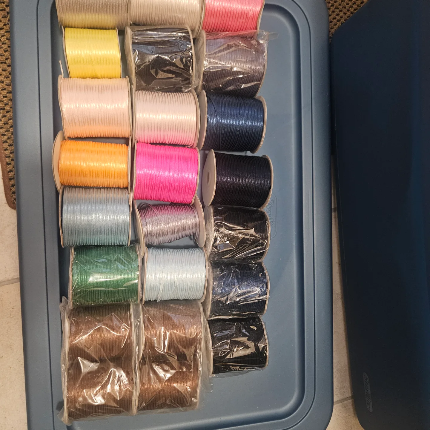 Assorted Colours of Satin Cord thumbnail