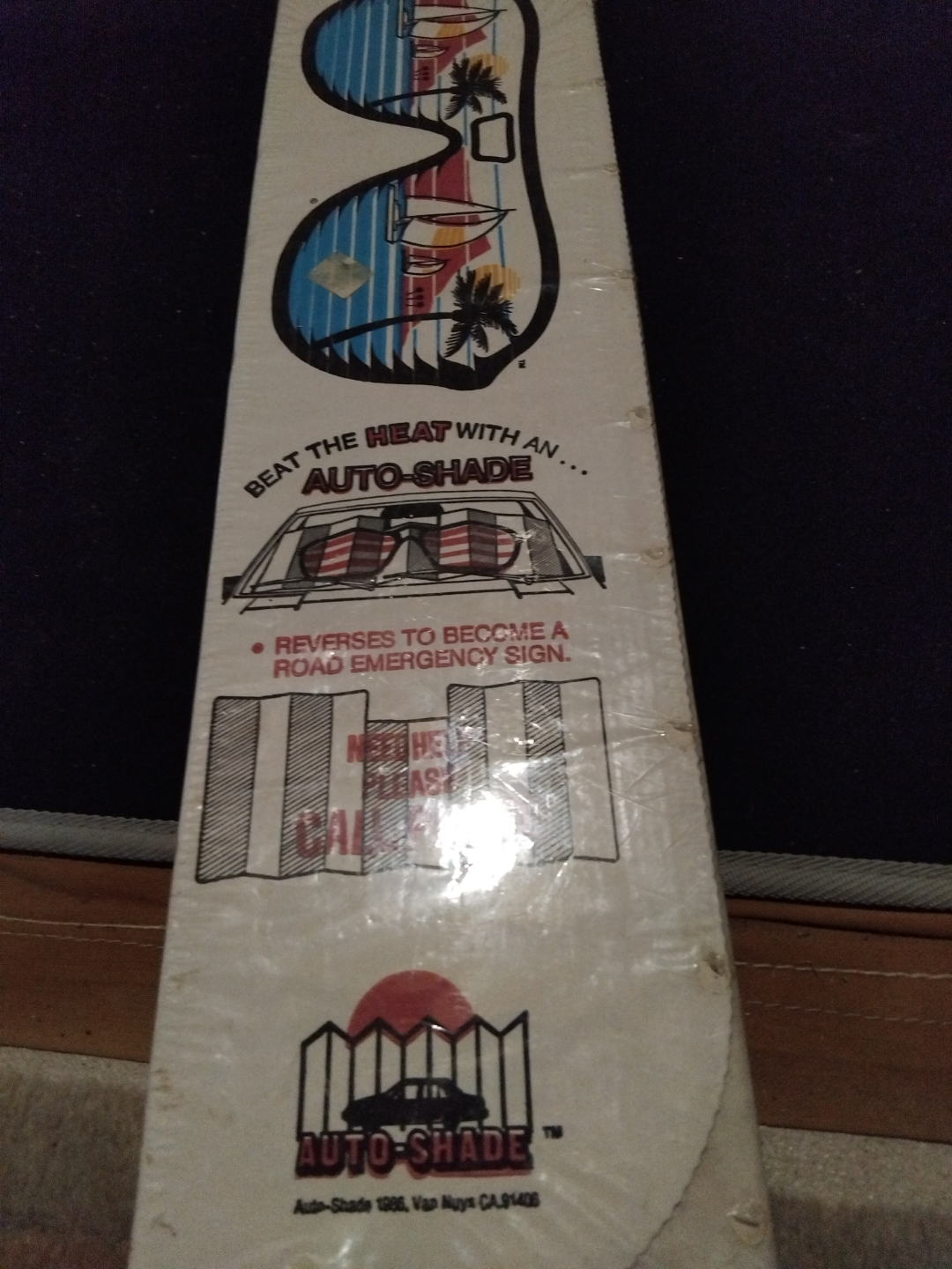 Vintage Auto-Shade Windshield Sun Shade