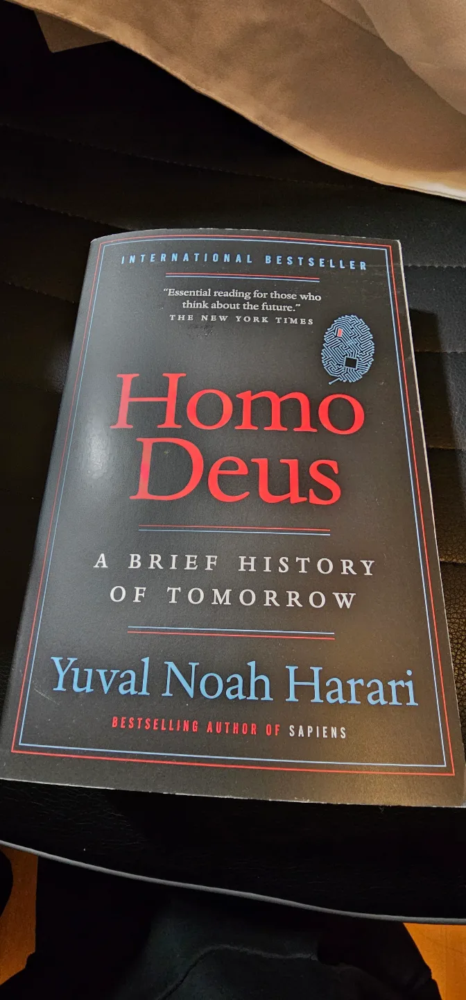 Homo Deus: A Brief History of Tomorrow by Yuval Noah Harari thumbnail