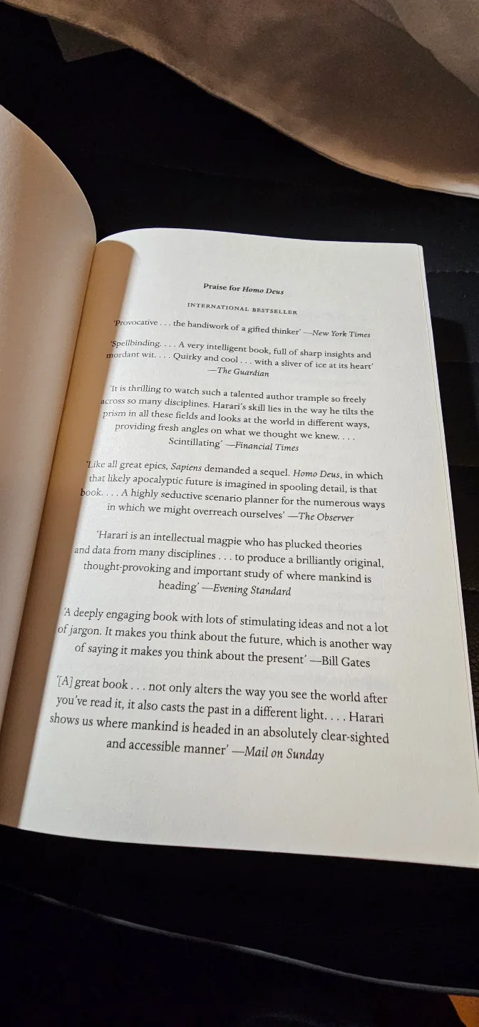 Homo Deus: A Brief History of Tomorrow by Yuval Noah Harari image indicator(2)