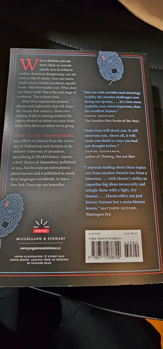 Homo Deus: A Brief History of Tomorrow by Yuval Noah Harari image indicator(3)