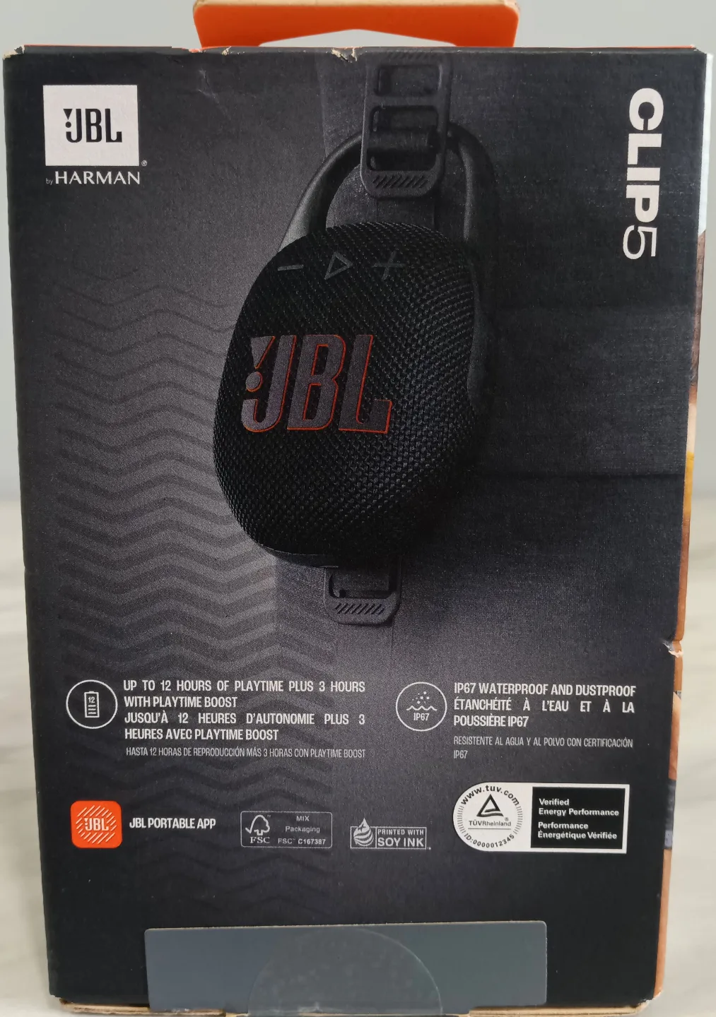 JBL - Clip 5 Portable Bluetooth Speaker (New) image indicator(3)