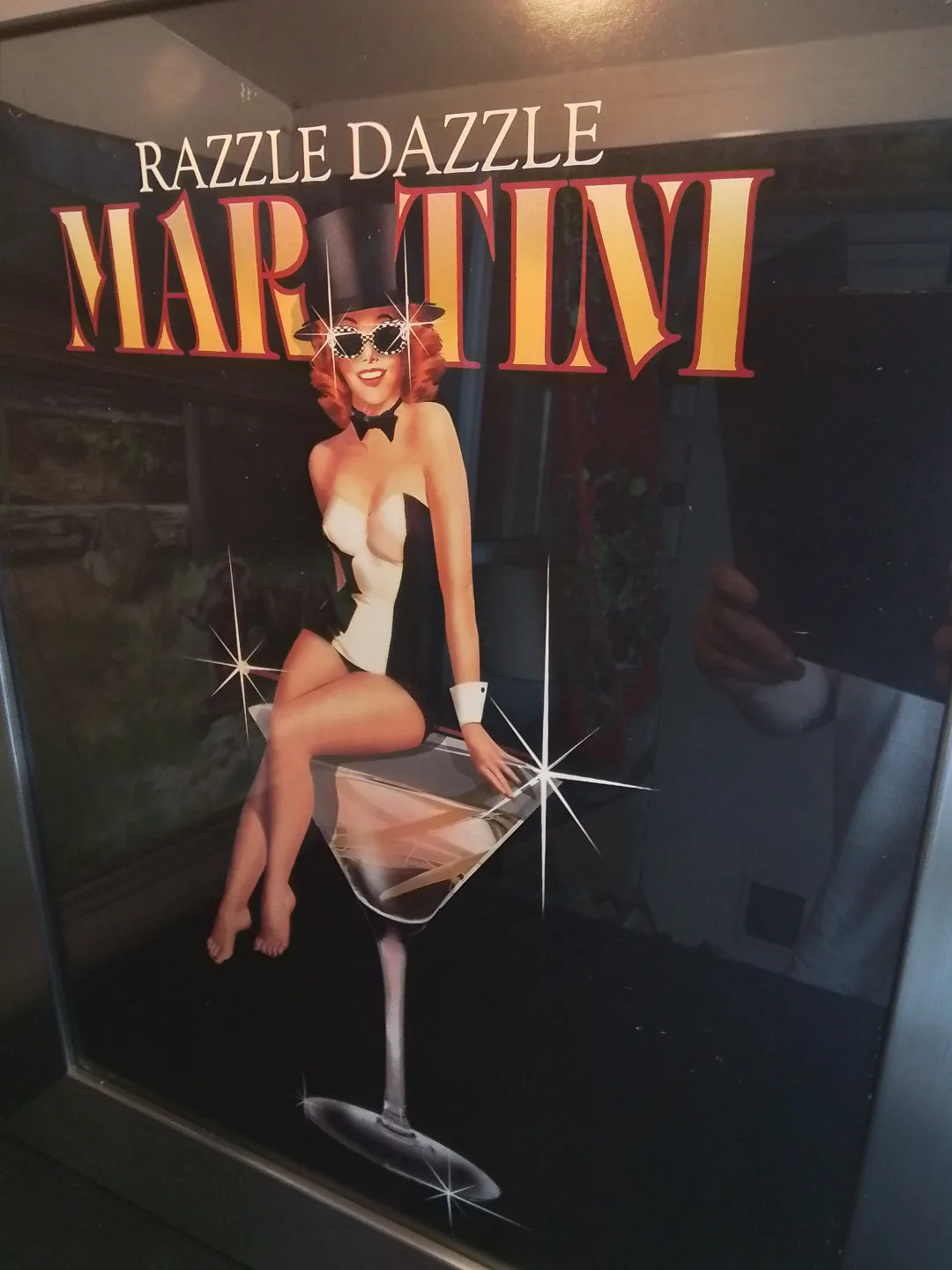 Framed Razzle Dazzle Martini Print image indicator(2)