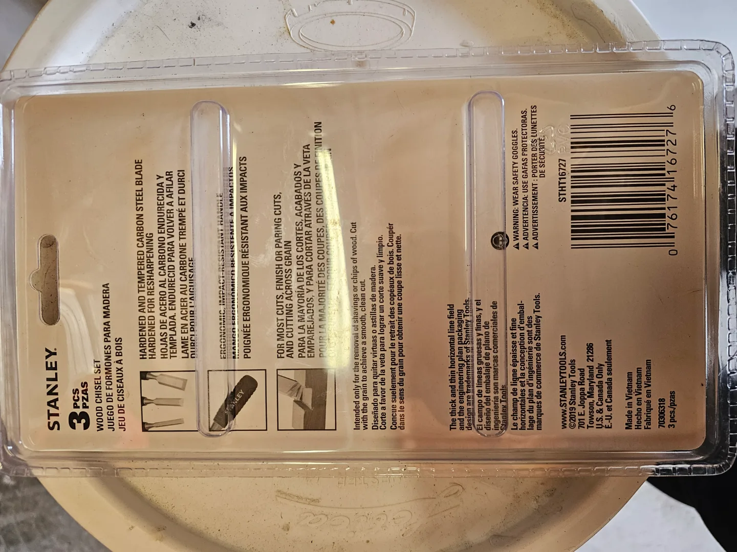 Stanley 3-Piece Wood Chisel Set image indicator(2)