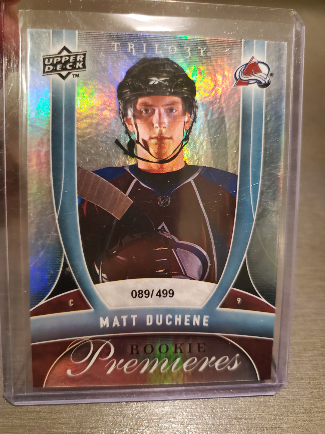 Matt Duchene Rookie Upper Deck.  /499 ONLY!!