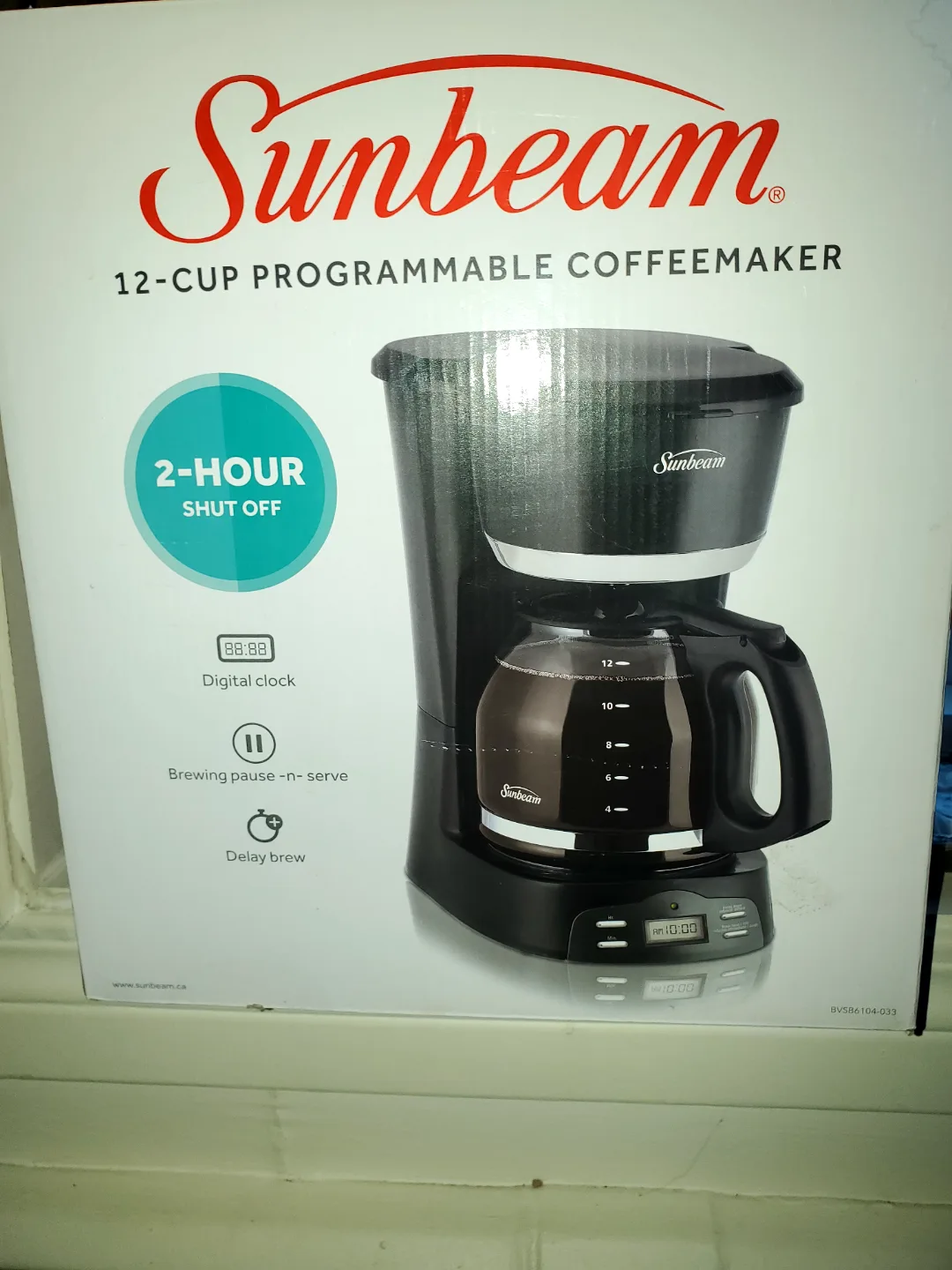 ❤ Sunbeam 12-Cup Programmable Coffee Maker thumbnail