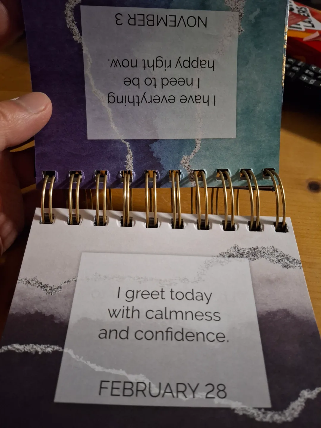 Calendar Book of Affirmations image indicator(2)
