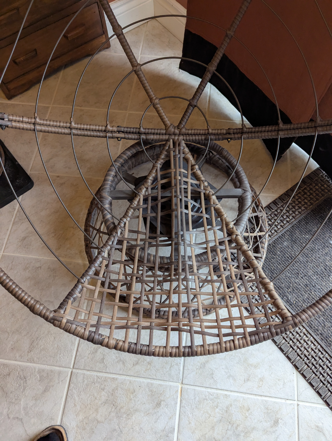 papasan chair - photo 2