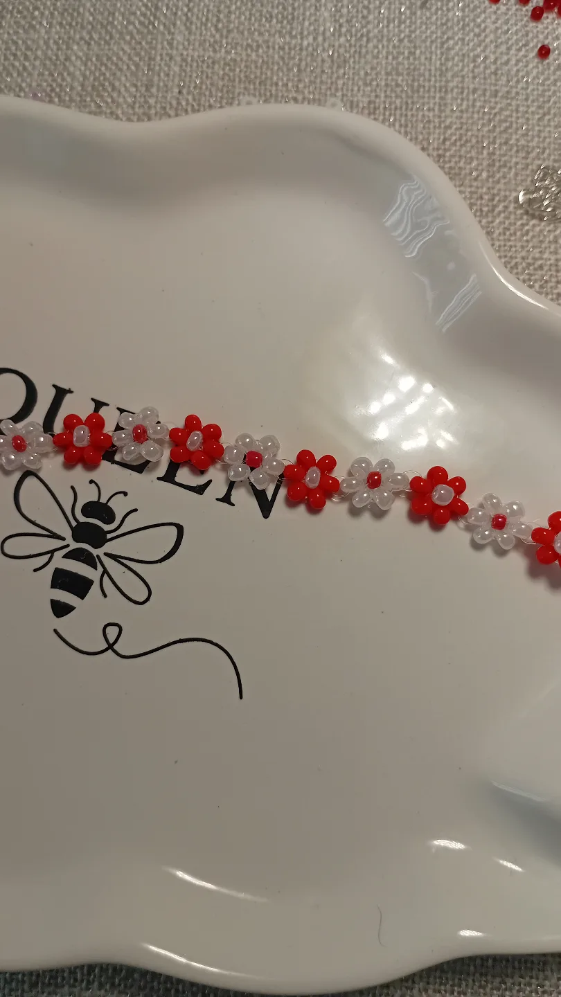 Beaded Flower Bracelet image indicator(3)