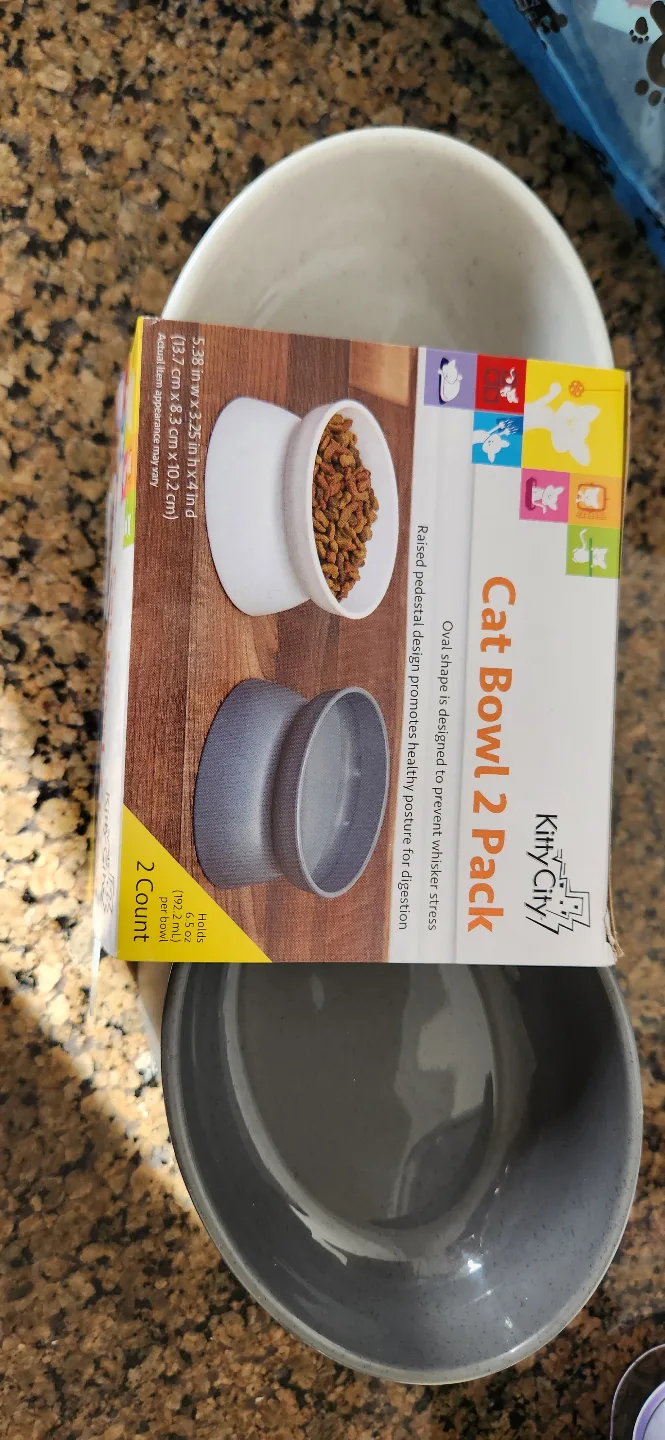 Kitty City Cat Bowls - 2 Pack thumbnail