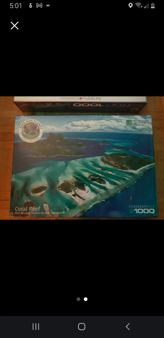 Eurographics 1000-piece Coral Reef Puzzle 🏒