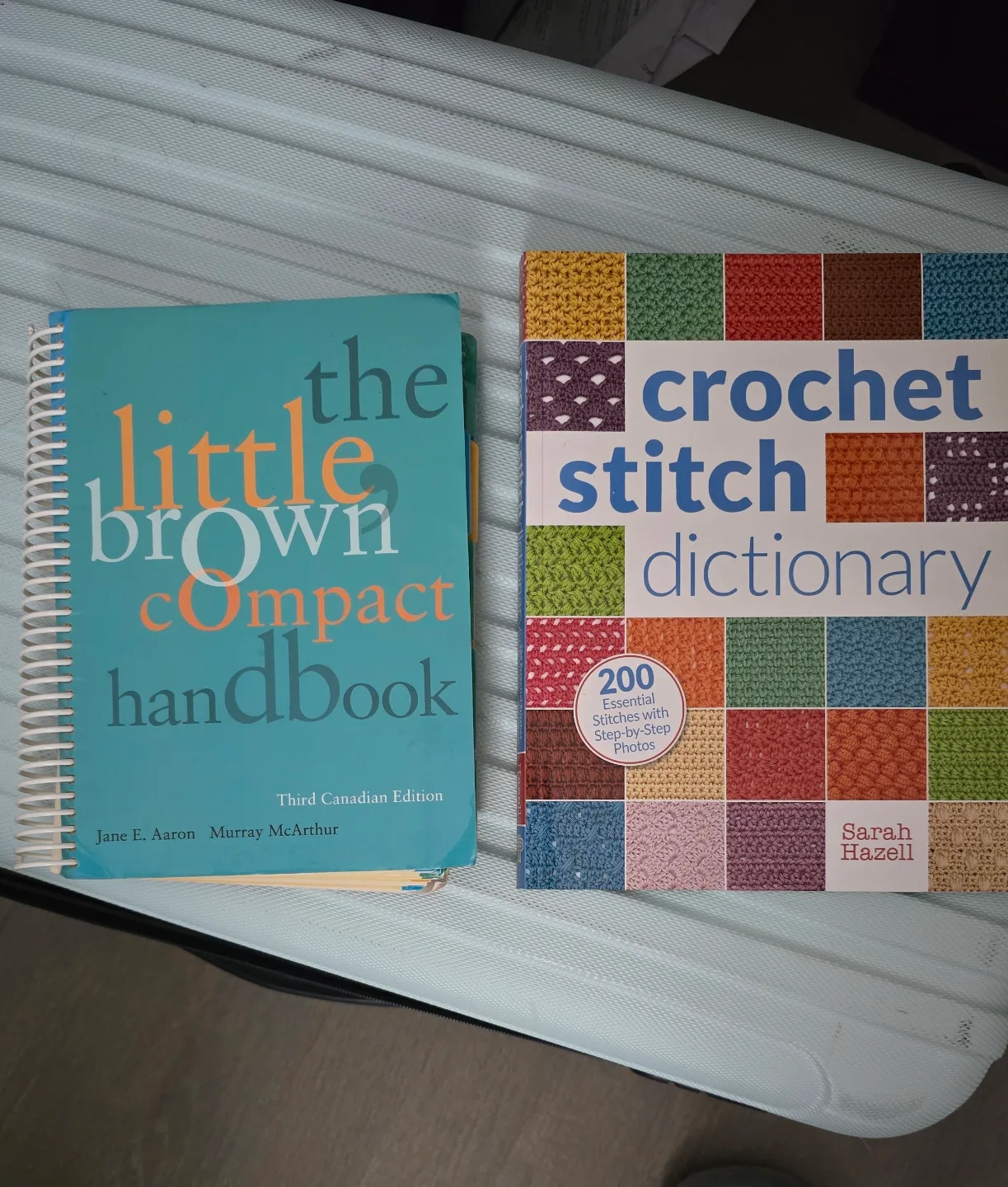 Compact Handbook & Crochet Stitch Dictionary #freecycle thumbnail