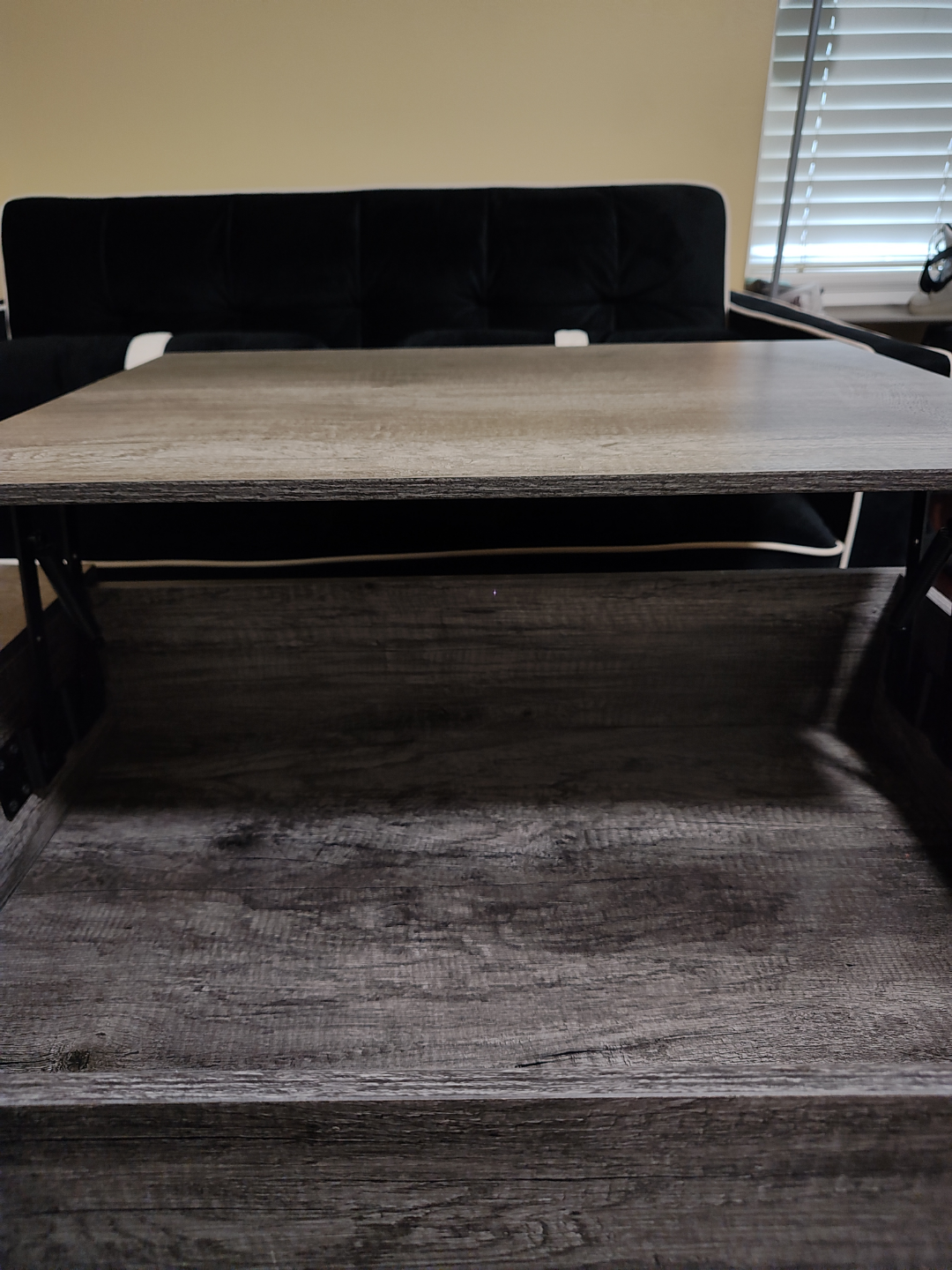 Lift-Top Coffee Table with Storage - photo 3
