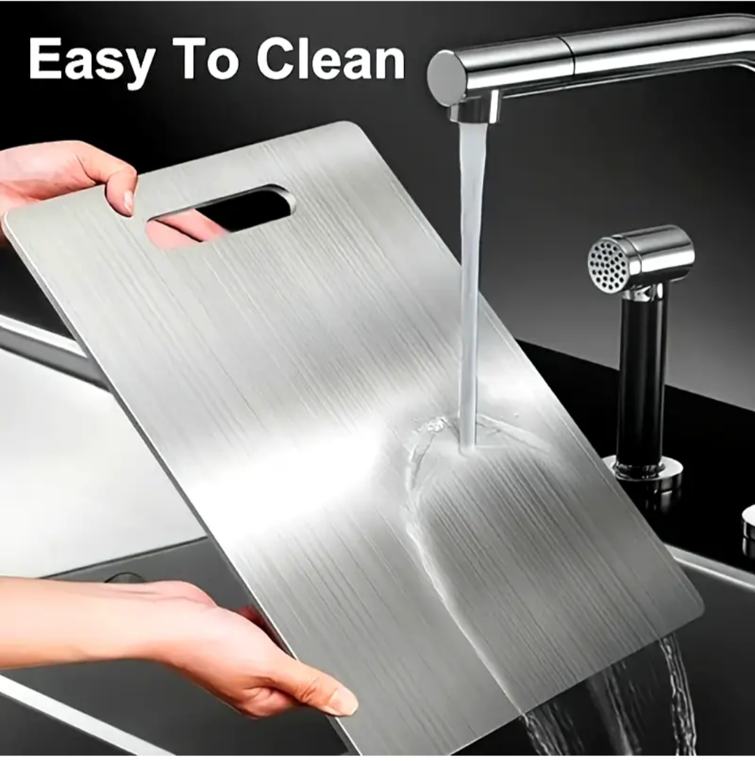 Stainless Steel Cutting Board - Easy to Clean