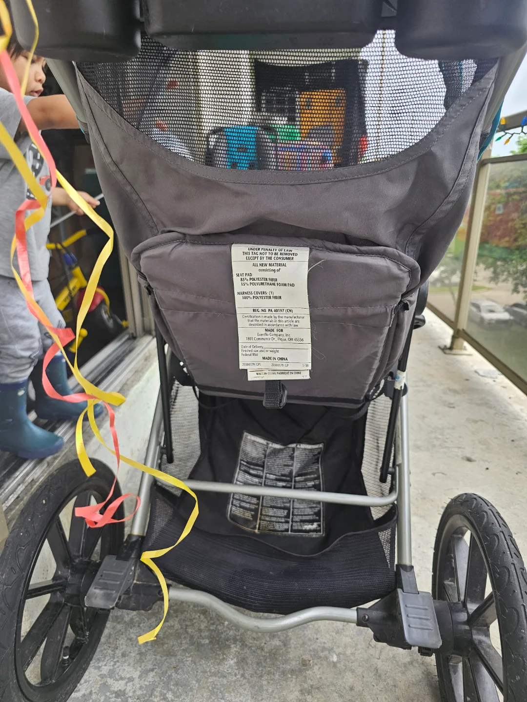Evenflo jogging stroller image indicator(2)