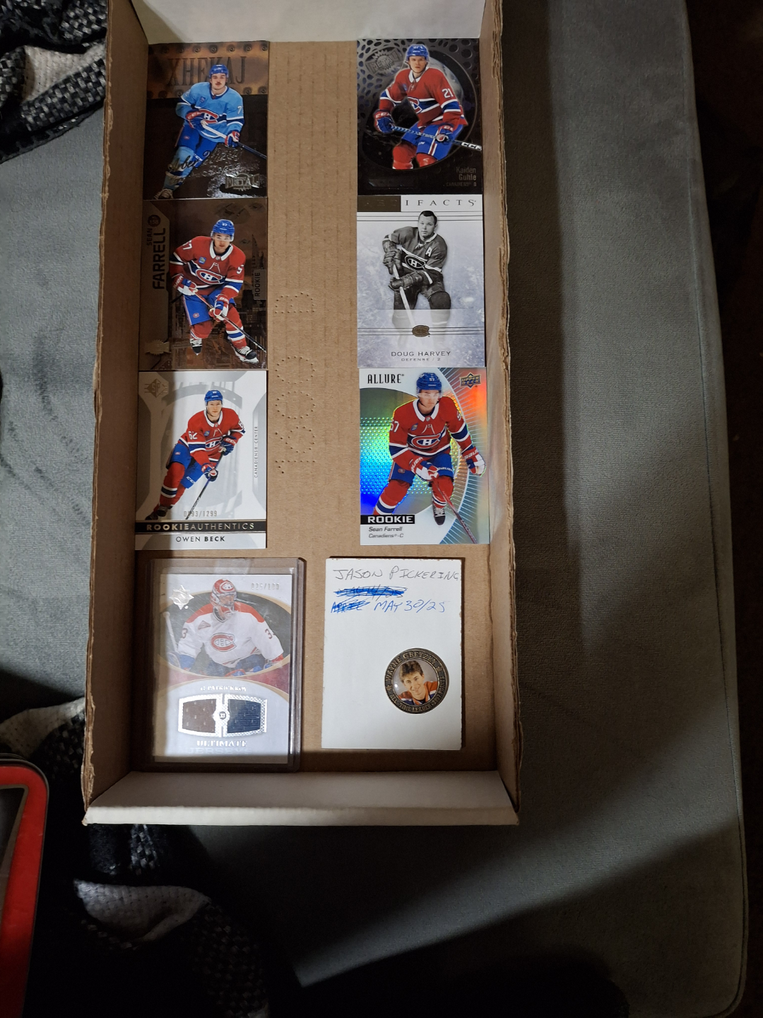 Montreal Canadiens card bundle - photo 3