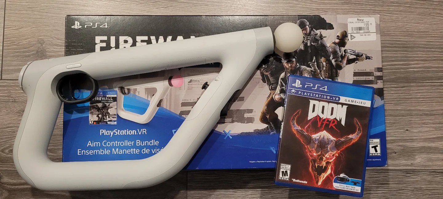 PlayStation VR Aim Controller Bundle with Doom VFR thumbnail