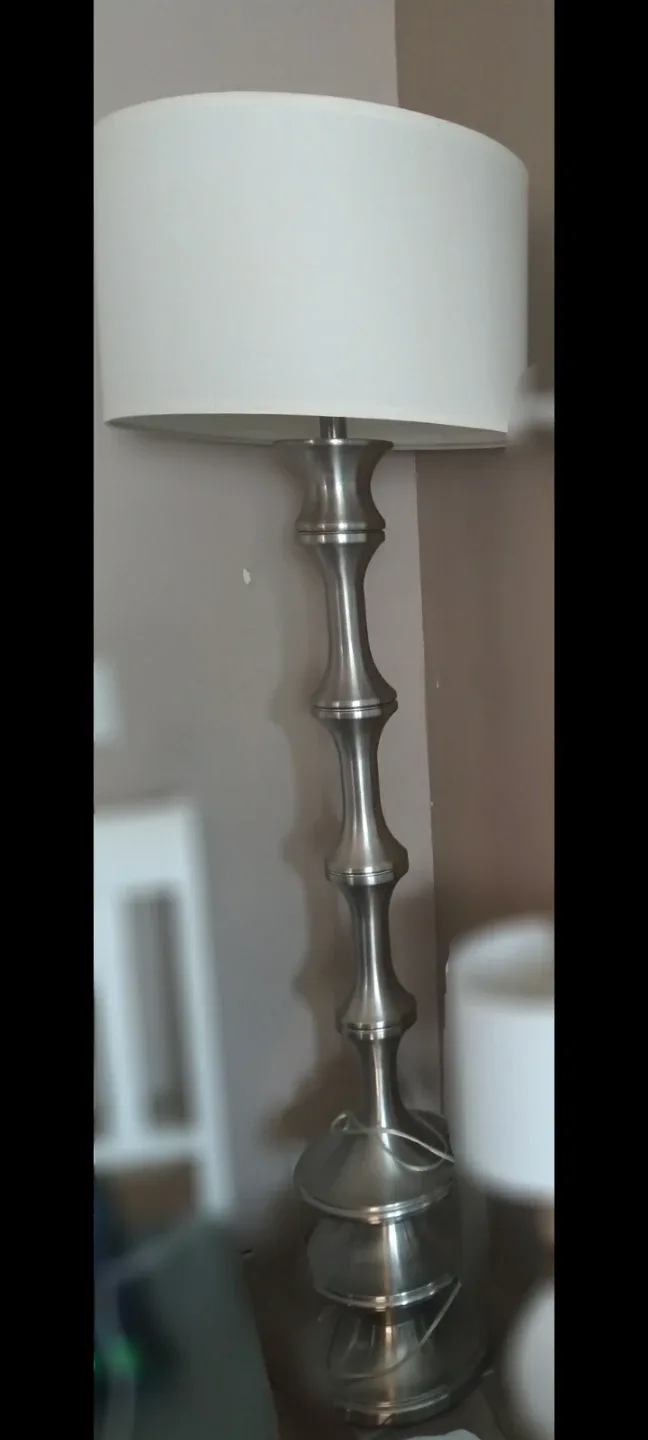 Silver Floor Lamp thumbnail