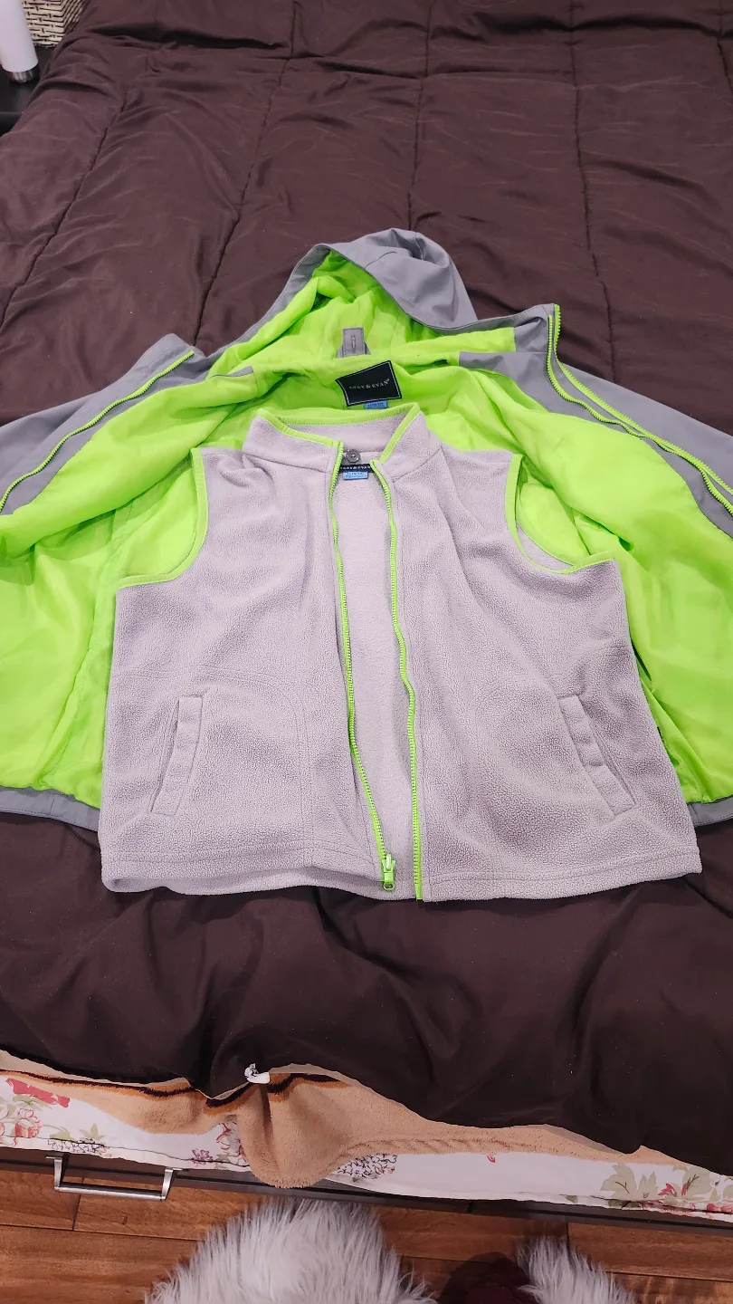 Boys' spring/fall  jacket Size 10/12  windcheater image indicator(6)