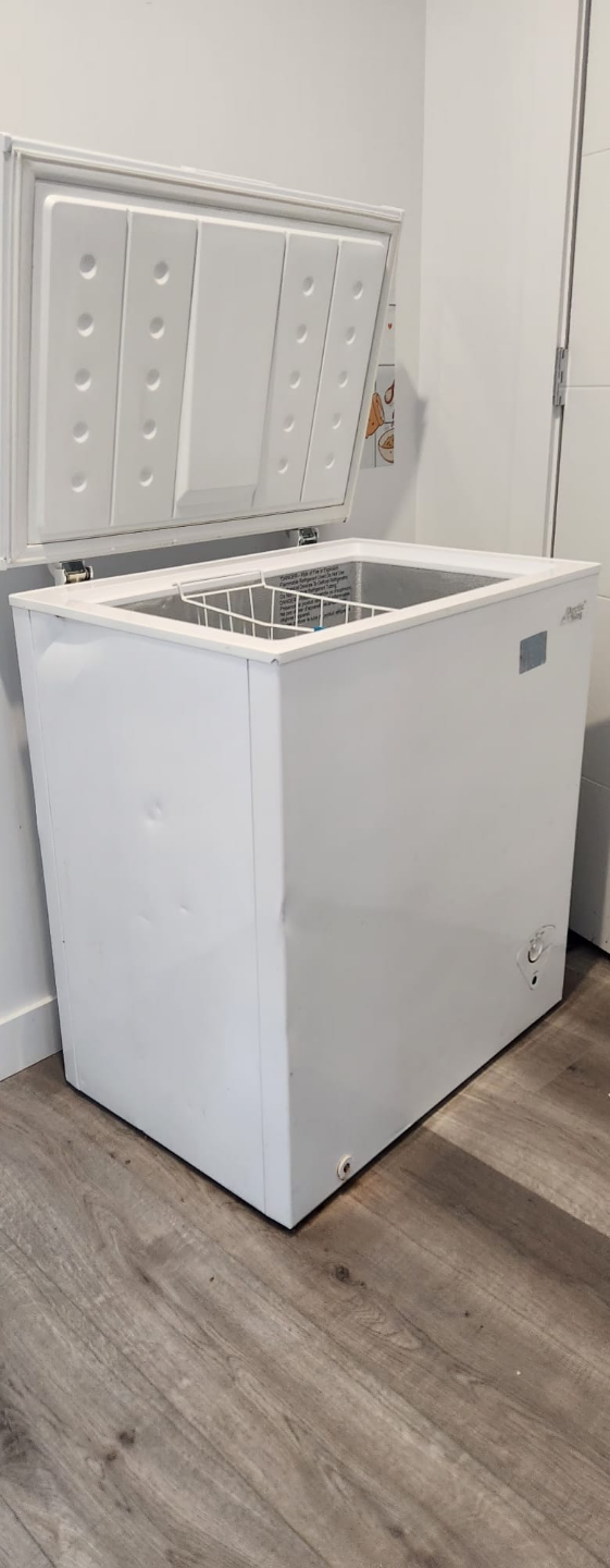 White Chest Freezer