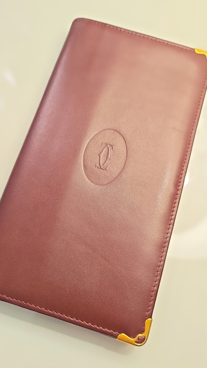 Vintage Cartier Leather Wallet - photo 2