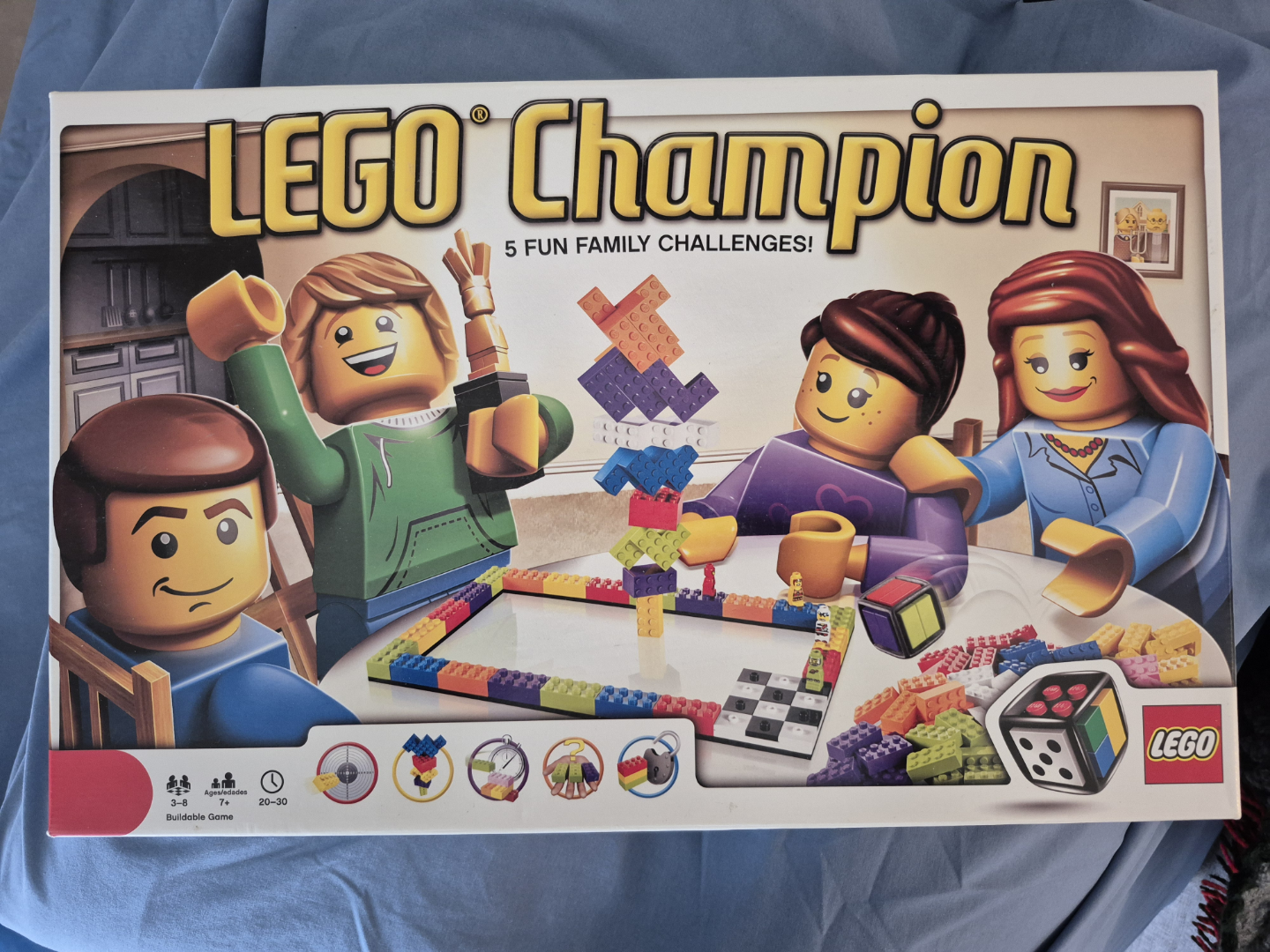 LEGO 4 Building Kits and 6 Buildable Games