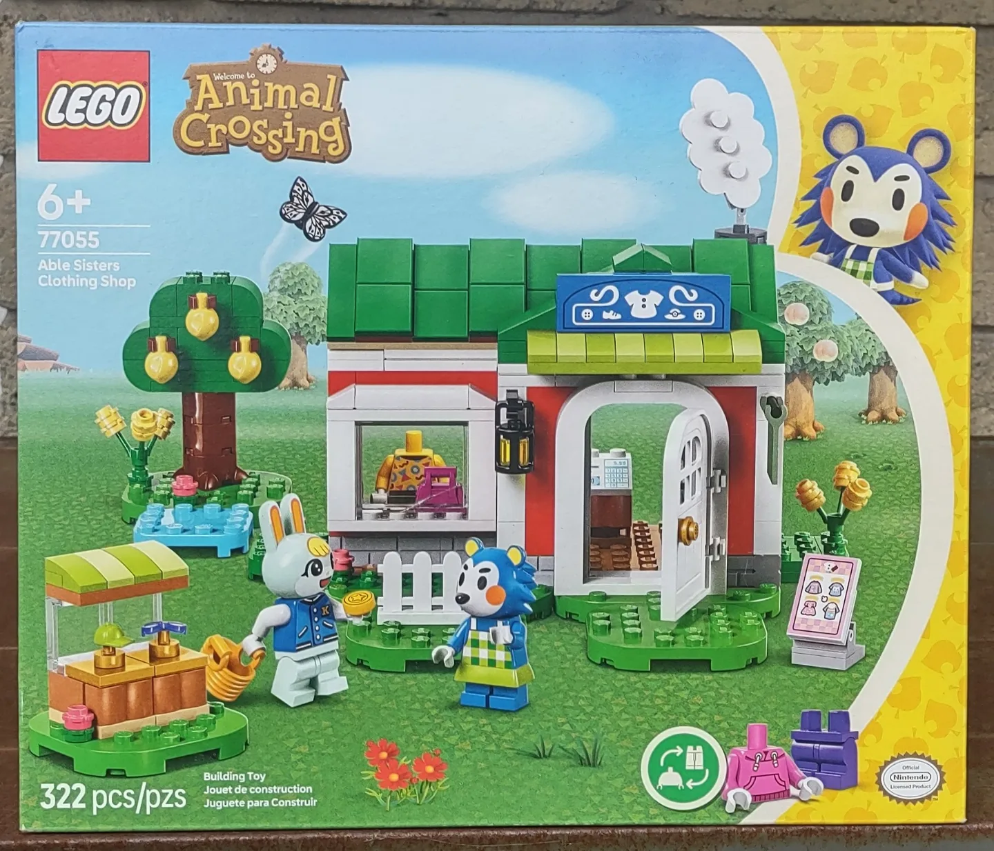 Lego Animal Crossing Able Sisters Clothing Shop 77055 thumbnail