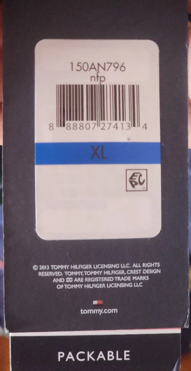 Tommy Hilfiger Navy Flag Puffer Jacket image indicator(2)