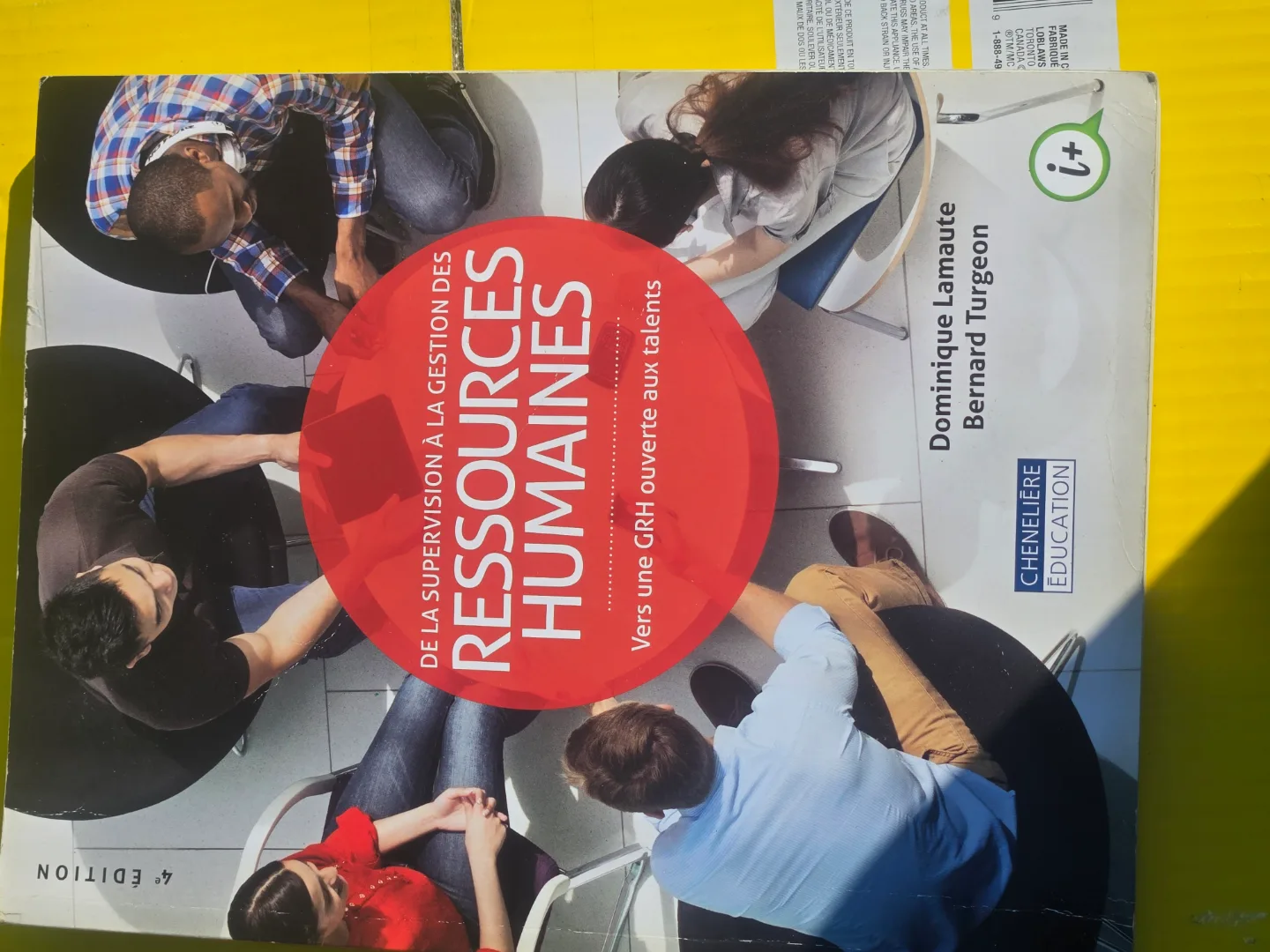 Gestion des Ressources Humaines Textbook thumbnail