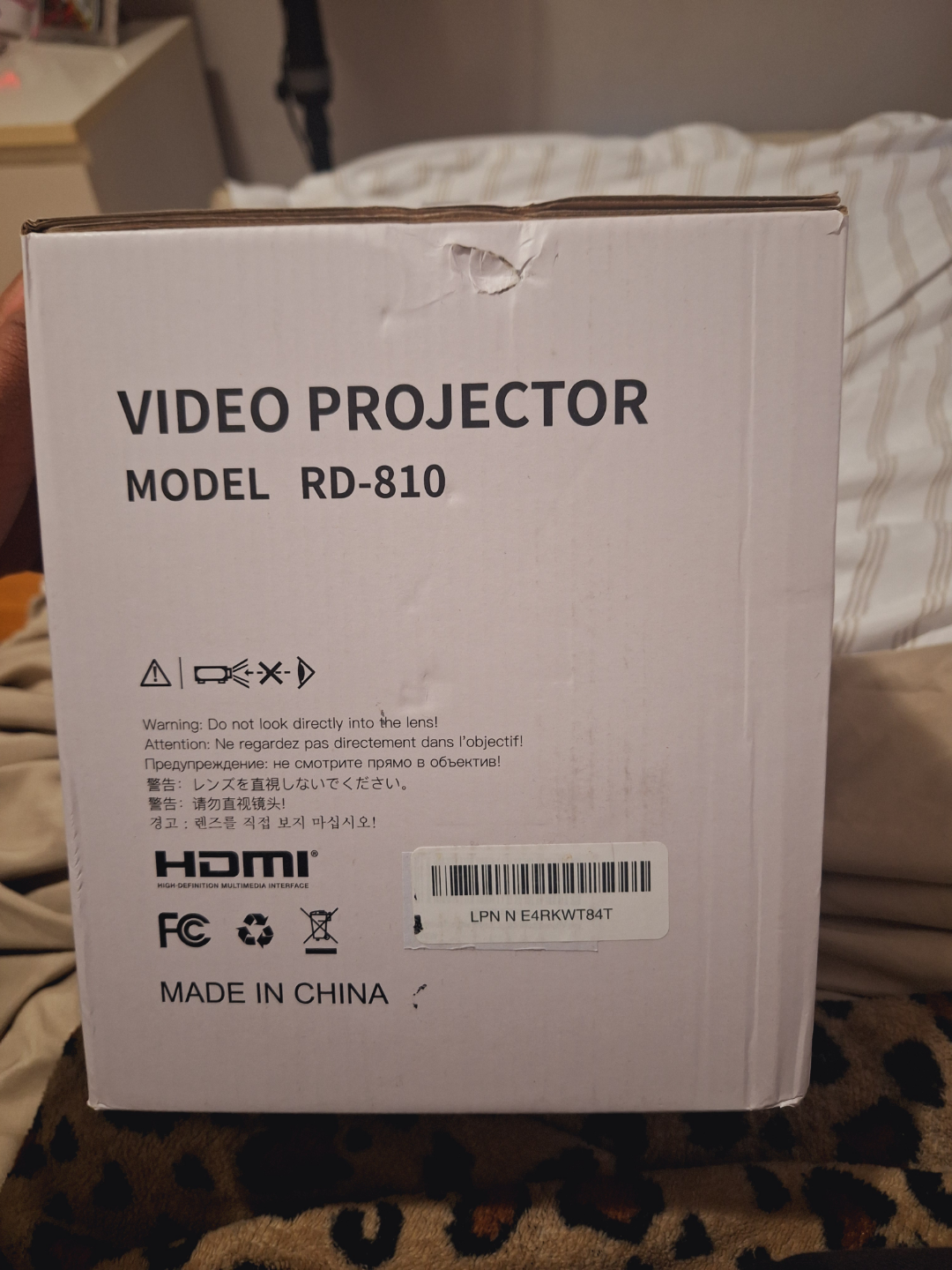 OSENOUS RD-810 Mini Video Projector - photo 2