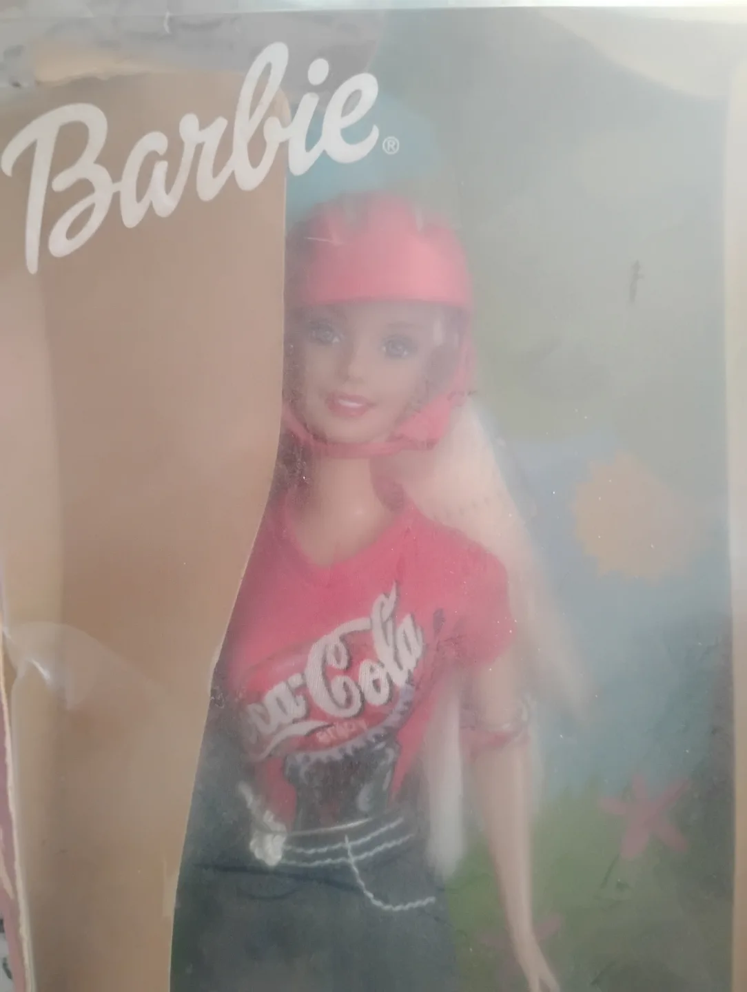 Vintage Barbie Coca-Cola Fun Skateboard Doll image indicator(2)