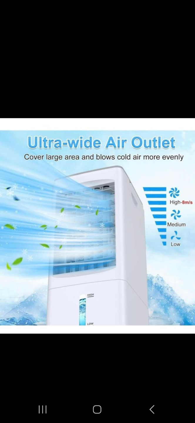 Evaporative Air Cooler with Remote