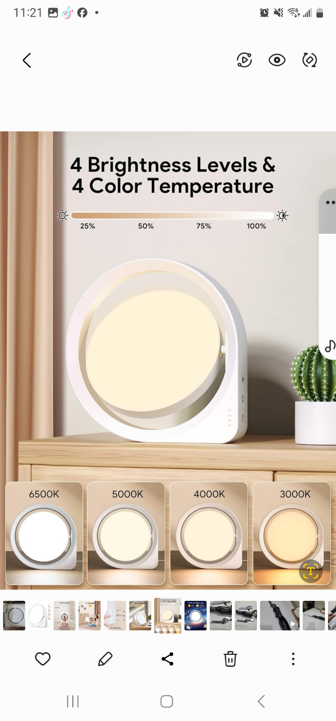 LED Desk Lamp with Adjustable Brightness and Colour Temperature - photo 2
