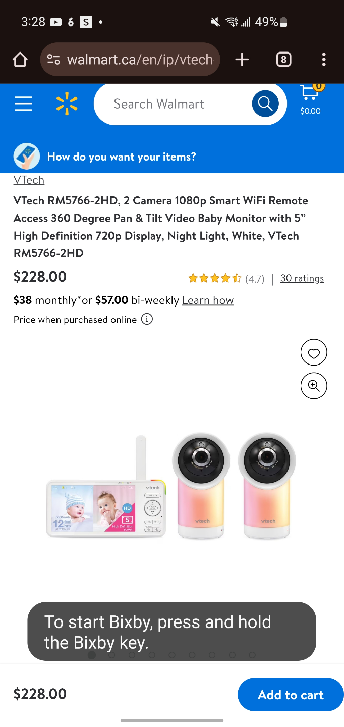 VTech RM5766-2HD Smart Baby Monitor