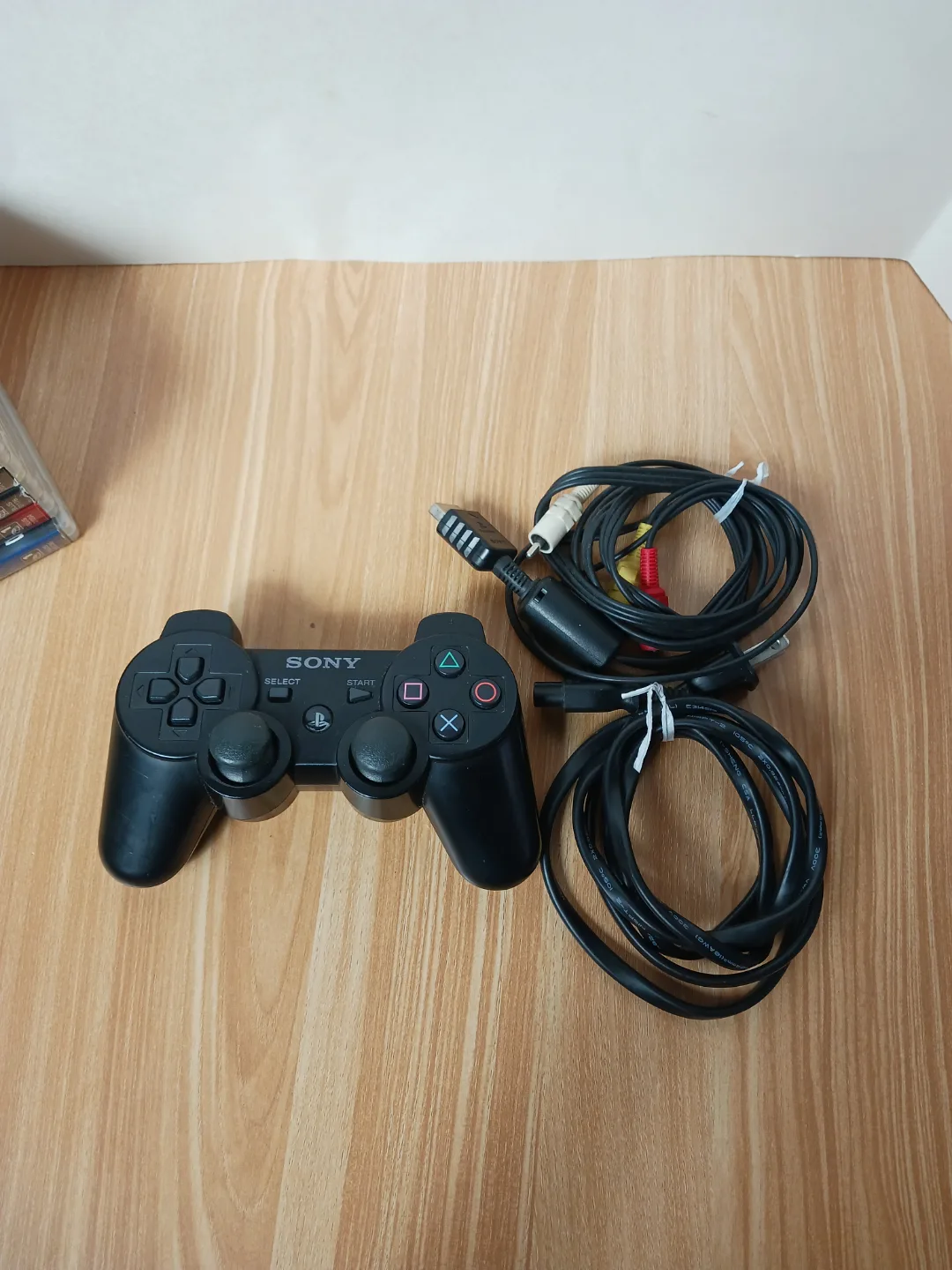 PS3 Slim Console with Controller and  6 Games image indicator(5)
