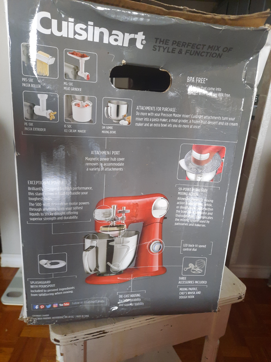 Cuisinart Precision Master Stand Mixer - photo 2