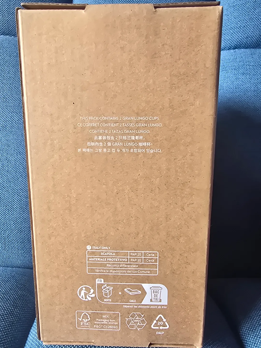 Nespresso Lume Collection Red Mug image indicator(3)