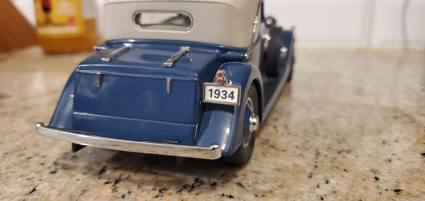 1934 Hispano-Suiza J12 Danbury Collectible Model - photo 4