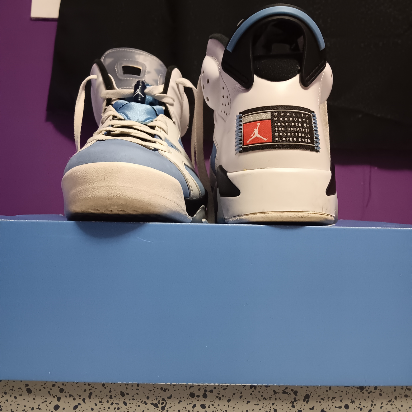 Air Jordan 6 Retro UNC - photo 3