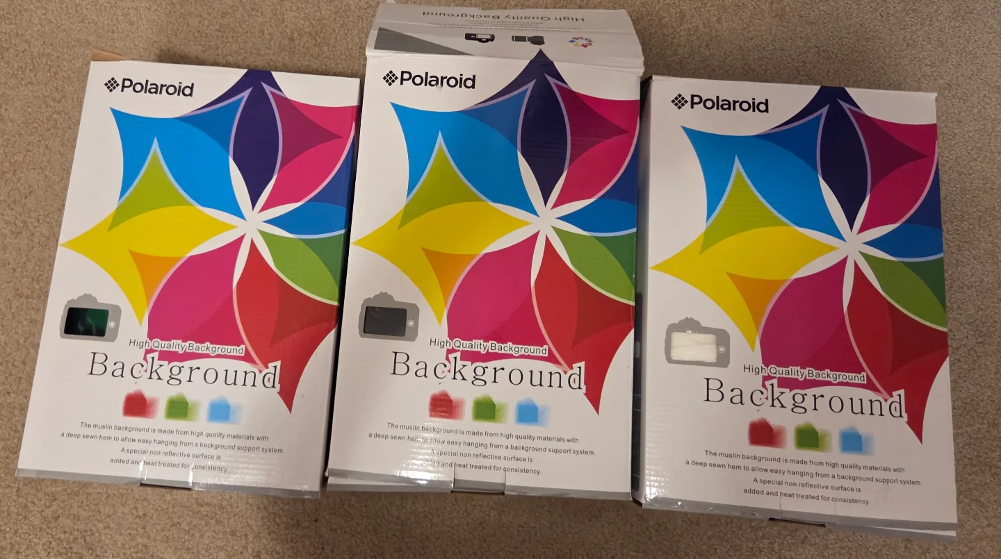 Polaroid High Quality Backgrounds - New in Box thumbnail