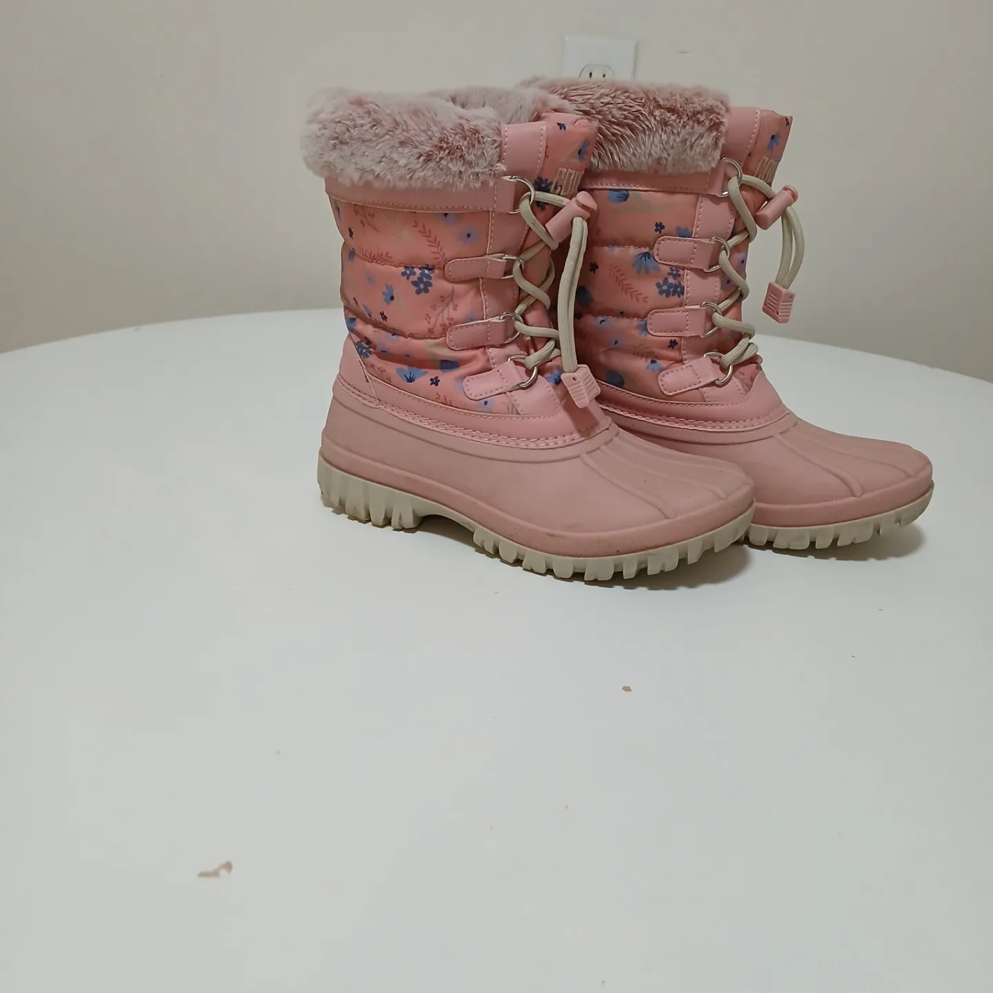 Cougar Girls' Pink Winter Boots Size 3 thumbnail