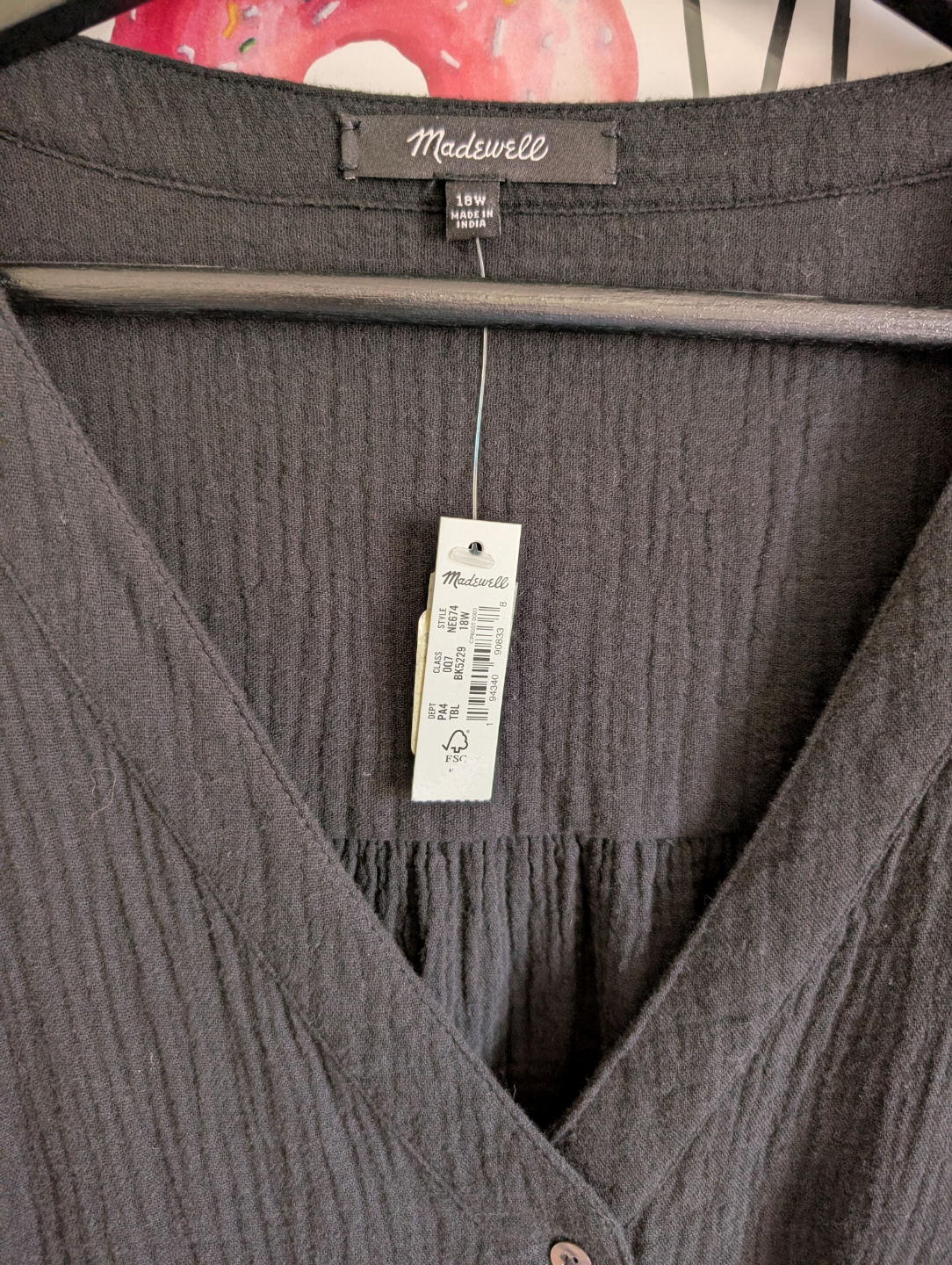 Plus Size Women's Madewell Tiered Dress - photo 2
