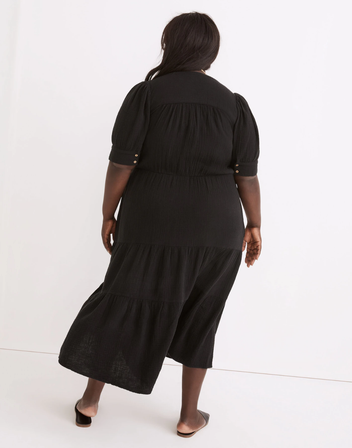 Plus Size Women's Madewell Tiered Dress - photo 5