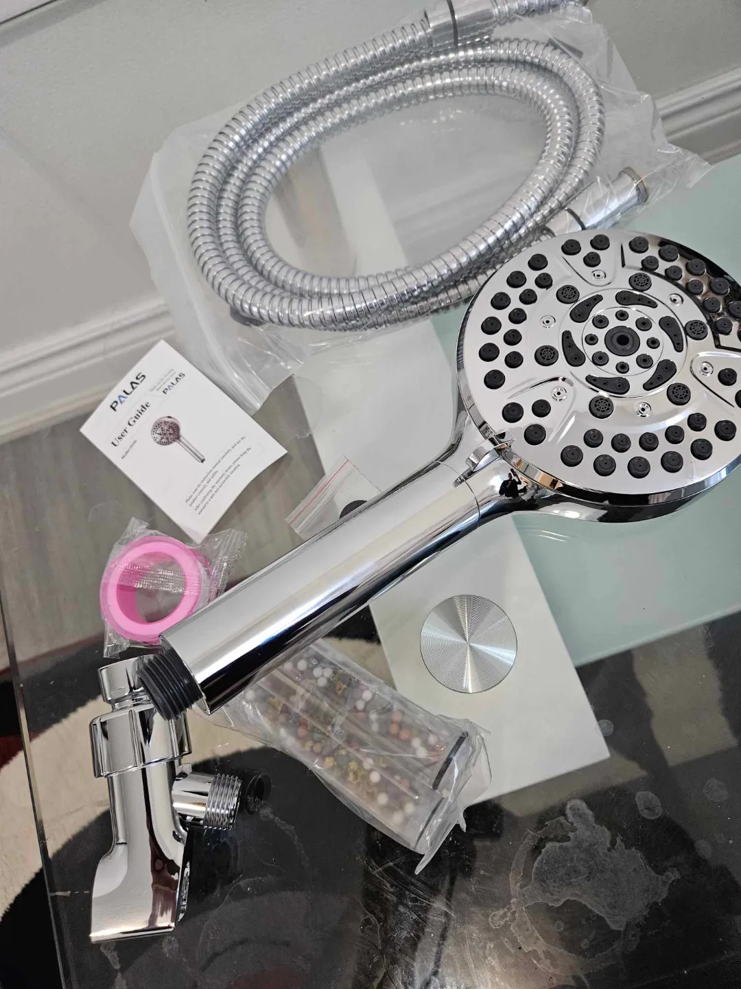 PALAS 9+1 Series Handheld Shower Head with Filter thumbnail