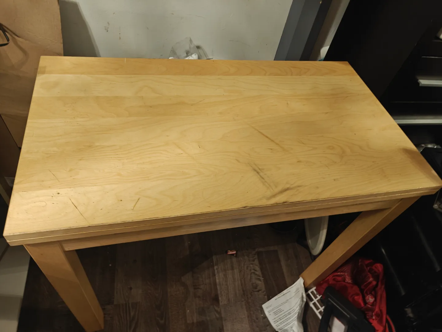 Wooden desk or table ikea image indicator(2)