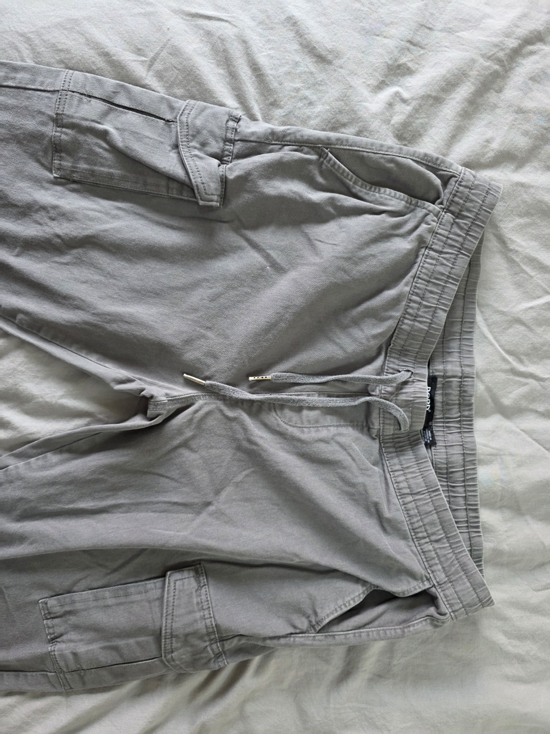 Men's Grey Cargo Joggers - photo 4